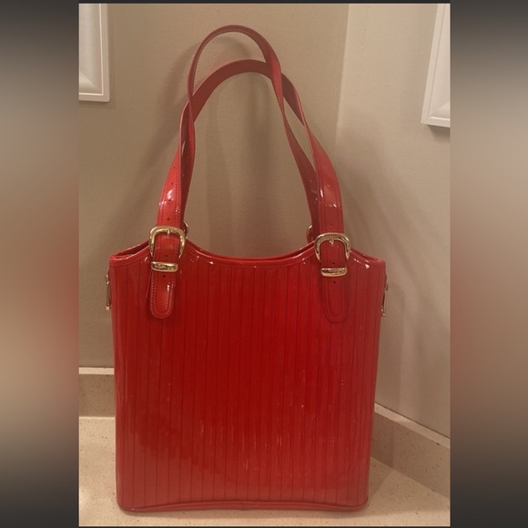 Ted Baker Quilted Patent Tote - Picture 2 of 11